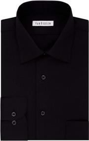 img 1 attached to 👔 Enhanced Comfort and Style: Van Heusen Sateen Stretch Sleeve Men's Clothing