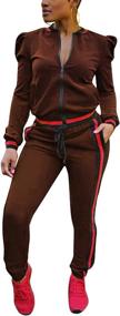 img 3 attached to Casual Sleeve Jacket Tracksuits Outfits Sports & Fitness for Team Sports