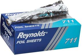 img 1 attached to 🥡 Convenient Silver Pop-Up Interfolded Aluminum Foil Sheets – 500/Box
