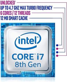 img 2 attached to Intel Core i7-8700K: Unleash the Power of 6 Cores, Turbo Boost up to 4.7GHz – Perfect for LGA1151 300 Series Desktops!