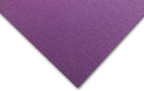 img 1 attached to 📆 Premium DCS Canvas Textured Plum Purple Card Stock: 80 Sheets | Matches Martha Stewart Plum | Ideal for Scrapbooking, Crafts & DIY Projects | 4 x 6 Size