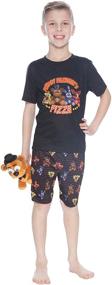 img 2 attached to 👻 INTIMO Boys' Five Nights at Freddy's Pajama Short Set: Comfortable and Creepy Nightwear