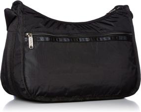 img 3 attached to 👜 Черная сумка-хобо LeSportsac Classic - универсальный размер
