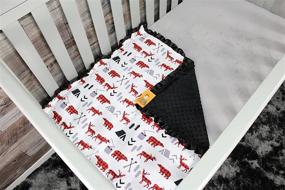 img 3 attached to 🏠 Woodland Kids' Home Store Blankets by Dear Baby Gear