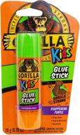 gorilla kids disappearing purple glue stick - long-lasting 20g stick, ideal for craft projects (1 pack) logo