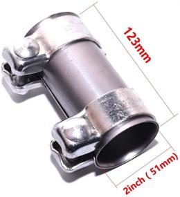 img 3 attached to Muffler Exhaust Clamp 191253141F Passat