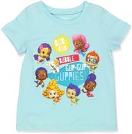 👚 bubble guppies toddler sleeve t shirt for girls - kids' clothing logo