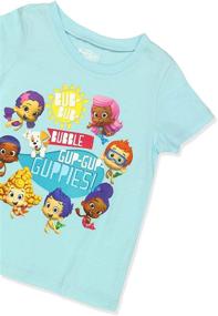 img 1 attached to 👚 Bubble Guppies Toddler Sleeve T Shirt for Girls - Kids' Clothing