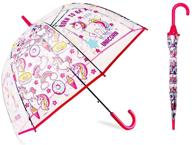 mingyuhui unicorn umbrella transparent romantic logo