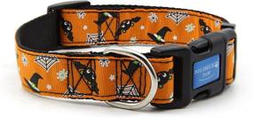 img 4 attached to Pawfectly Adjustable Big Smile Nylon Dog Collar: Halloween/Animal Theme