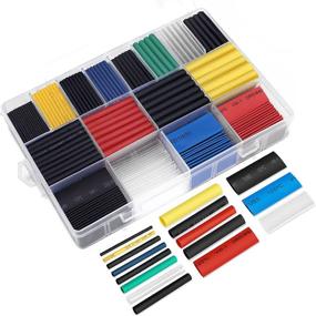 img 4 attached to 🔌 Ginsco 580 Pcs Assorted Cable Sleeving Set
