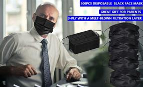 img 2 attached to Disposable Masks 3Ply Breathable Respirator Distributed