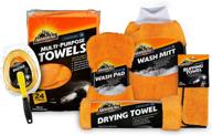 🧽 armor all microfiber car cleaning towels kit - ultimate cleaner for bugs, dirt & dust - ideal for cars, trucks & motorcycles - includes 29 pieces (19121) logo