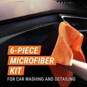 img 2 attached to 🧽 Armor All Microfiber Car Cleaning Towels Kit - Ultimate Cleaner for Bugs, Dirt & Dust - Ideal for Cars, Trucks & Motorcycles - Includes 29 Pieces (19121)
