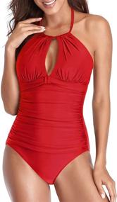 img 3 attached to Enhance Your Beach Glamour with Tempt Me Swimsuits Control Bathing Women's Clothing and Swimsuits: A Must-Have Collection of Swimsuits & Cover Ups