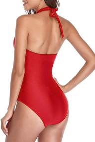 img 2 attached to Enhance Your Beach Glamour with Tempt Me Swimsuits Control Bathing Women's Clothing and Swimsuits: A Must-Have Collection of Swimsuits & Cover Ups