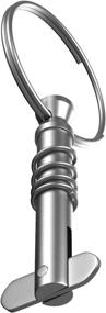 img 2 attached to OIIKI 4 Pack 1/4inch(6.3mm) Diameter Quick Release Pin - 316 Stainless Steel Bimini Top Pin