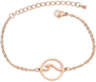 jude jewelers stainless vaction bracelet girls' jewelry logo