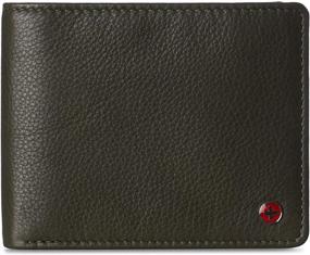 img 4 attached to Alpine Swiss Bifold Commuter Collection: Stylish Men's Accessories for On-the-Go