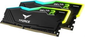 img 2 attached to 🔥 TEAMGROUP T-Force Delta Black RGB DDR4 16GB (2x8GB) 3200MHz CL16 Desktop Memory Module RAM TF3D416G3200HC16CDC01