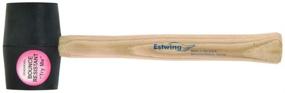 img 1 attached to 🔨 Estwing DH 18 Rubber Mallet Black: Durable and Versatile Tool for Every Project