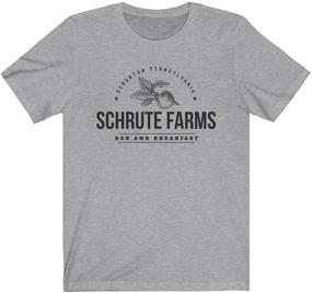 img 2 attached to 👕 Ashers Apparel Men's Schrute Breakfast T-Shirt - Clothing for Men