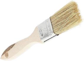 img 1 attached to 🖌️ Durable Chip Paint Brush Set - 1 in, 50 Pack: Best Quality for Efficient Painting