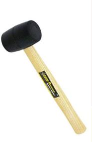 img 4 attached to 🔨 Versatile Double Wooden Rubber Mallet for Hardwood Surfaces