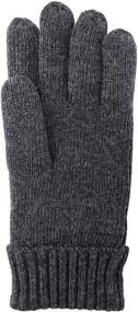 img 2 attached to Bruceriver Diamond Touchscreen Thinsulate Knitted Gloves