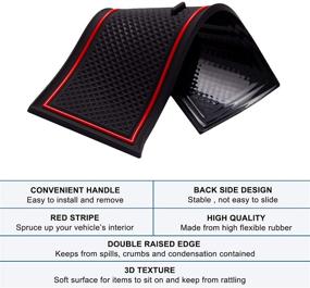 img 1 attached to JKCOVER Compatible 2015 2020 Accessories Interior