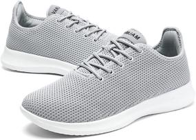 img 1 attached to VAMJAM Men's Lightweight Breathable Athletic Running 👟 Sneakers - A Perfect Fit for Active, Trendy Lifestyles