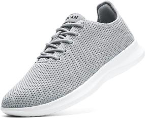 img 2 attached to VAMJAM Men's Lightweight Breathable Athletic Running 👟 Sneakers - A Perfect Fit for Active, Trendy Lifestyles