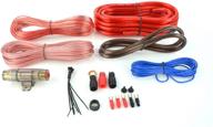 🚗 enhance your car's audio power with qpower 4 gauge ga 2000w amplifier wiring installation kit + rca logo