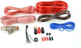 img 4 attached to 🚗 Enhance Your Car's Audio Power with QPOWER 4 Gauge Ga 2000W Amplifier Wiring Installation Kit + RCA