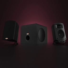 img 3 attached to Enhance Your PC Audio with the Klipsch ProMedia 2.1 THX Certified Computer Speaker System (Black)