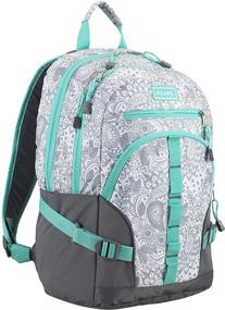 img 4 attached to Fuel Multipocket Backpack Webbing Turquoise Backpacks and Casual Daypacks