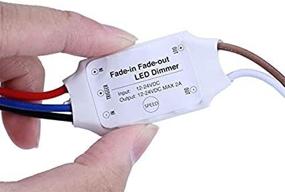 img 2 attached to 🌟 Enhanced Control with Oznium Fade-in Fade-Out LED Dimmer, 2 Amp Current Rating