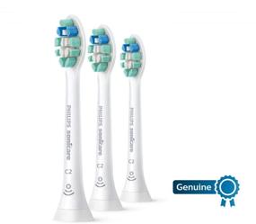 img 3 attached to 💡 Philips Sonicare C2 Optimal Plaque Control Toothbrush Heads - Genuine 3 Pack (HX9023/65)