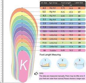 img 2 attached to 👟 Koppu Lightweight Breathable Sneakers: Ideal Strap Tennis Shoes for Kids' Running and Walking