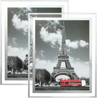 enhance your décor with pealsn 8x10 picture frame set - ideal for tabletop display and family office table decorations логотип