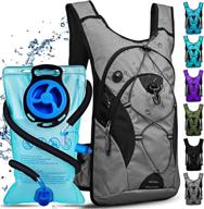 nonsar hydration pack 3l - insulated water backpack | bpa free water bladder | helmet compatible | keep liquids cool for 5 hours | daypack for cycling, hiking, running, climbing, hunting logo