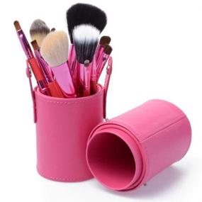 img 3 attached to Synthetic Brushes Organizer Foundation Cosmetic