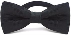 img 1 attached to Elesa Miracle Baby Boy Gift Box: Pre-tied Adjustable Neck Strap Tie & Boys Bow Tie Value Set (Pack of 6)