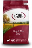 nutrisource beef rice dog food logo