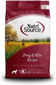 img 1 attached to NutriSource Beef Rice Dog Food