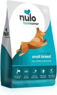 🐶 nulo frontrunner small breed dog food - turkey, whitefish & quinoa recipe kibble for puppies and adults logo