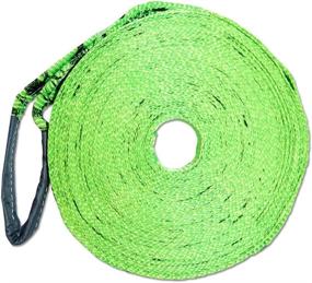 img 1 attached to 🐒 Macaco Unisex's Complete Slackline Kit 16m (52'x2) + Tree Protectors + Instructions + Natural Cotton Bag for Tightrope - Very Easy Setup, Green, M