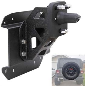 img 4 attached to TIXO Tire Shift Bracket for 2018-2020 Jeep Wrangler JL - Enhanced Relocation