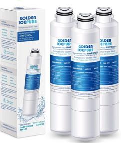 img 4 attached to 🚰 Premium GOLDEN ICEPURE DA29-00020B Refrigerator Water Filter - 3PACK - Compatible with SAMSUNG HAF-CIN/EXP & RF Models - Reliable Replacement for RF28HMEDBSR/AA, RF28K9380SR, RF263BEAESR/AA & More - Long-lasting Filtration with DA97-08006A