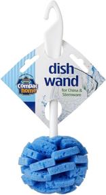 img 1 attached to 🧼 Compac's Dish Wand: China Scrubbing Sponge - Magic Cleaning for Dishes & Glassware - Round Ball Shape for 360-Degree Gentle Cleaning (6 Count, Pack of 6)
